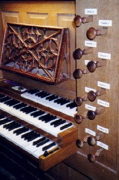 claviers de l'orgue